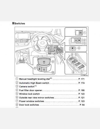 toyota c-hr 2020-2021 owners manual